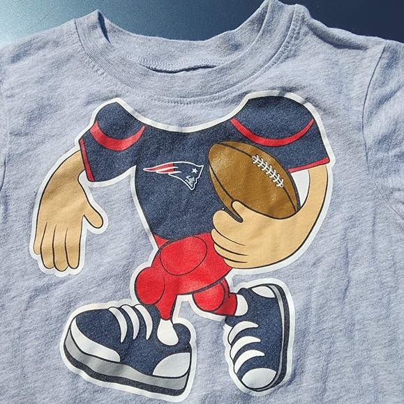 NFL New England Patriots Boys toddler shirt 👕 - Picture 2 of 4